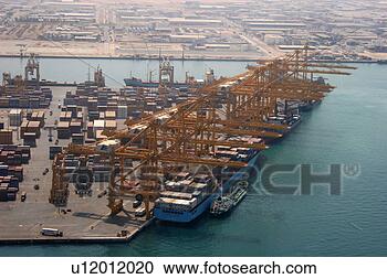 Stock Photography - dubai, port, free, 
zone, jebel. fotosearch 
- search stock 
photos, pictures, 
images, and photo 
clipart