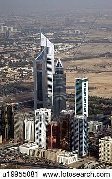 Stock Photography - dubai, aerial, 
dubai, emirates, 
towers, sheikh, 
zayed. fotosearch 
- search stock 
photos, pictures, 
images, and photo 
clipart