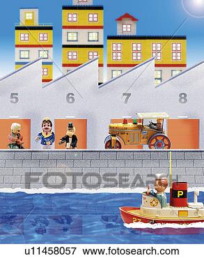 Stock Illustration - toy doll, town, 
front view, side 
view. fotosearch 
- search clipart, 
illustration, 
drawings and vector 
eps graphics images
