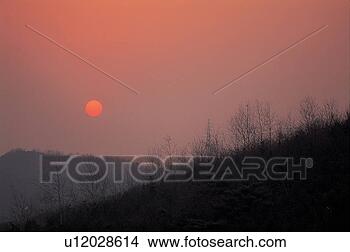 Stock Photo - sunrise, sunset, 
landscape, scenery, 
hill, nature, 
sky. fotosearch 
- search stock 
photos, pictures, 
images, and photo 
clipart