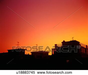 Stock Image - sunrise, sunset, 
landscape, scenery, 
sky, nature, house. 
fotosearch - search 
stock photos, 
pictures, images, 
and photo clipart