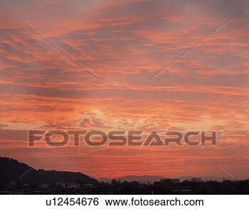 Stock Photo - sunset, scenery, 
cloudy, sky, landscape, 
scene, nature. 
fotosearch - search 
stock photos, 
pictures, images, 
and photo clipart