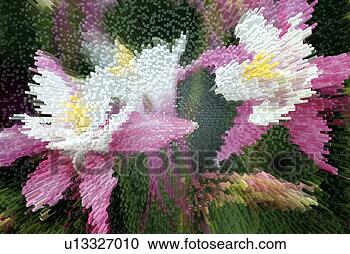Stock Photography - columbine in extruded 
pixels. fotosearch 
- search stock 
photos, pictures, 
images, and photo 
clipart