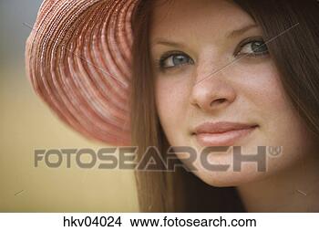 Stock Photo - close-up of young 
adult woman. fotosearch 
- search stock 
photos, pictures, 
images, and photo 
clipart