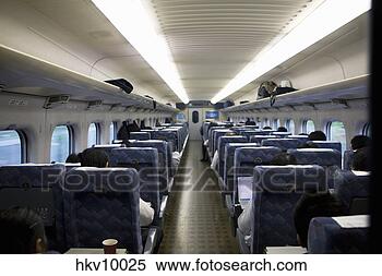 Stock Image - interior view 
of train. fotosearch 
- search stock 
photos, pictures, 
images, and photo 
clipart