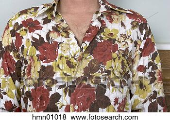 Stock Photo - man's floral shirt. 
fotosearch - search 
stock photos, 
pictures, images, 
and photo clipart
