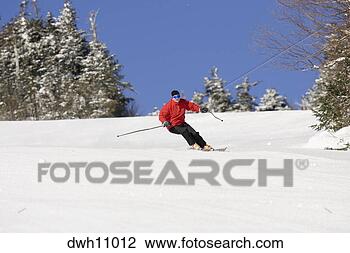 Stock Photo - skier on slope. 
fotosearch - search 
stock photos, 
pictures, images, 
and photo clipart