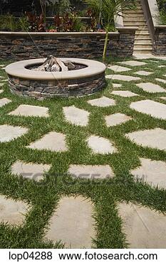 Stock Photo - backyard fire 
pit. fotosearch 
- search stock 
photos, pictures, 
images, and photo 
clipart