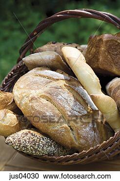 Stock Photography - basket of bread. 
fotosearch - search 
stock photos, 
pictures, images, 
and photo clipart