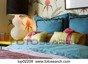 Stock Photograph - bed pillows. fotosearch 
- search stock 
photos, pictures, 
images, and photo 
clipart