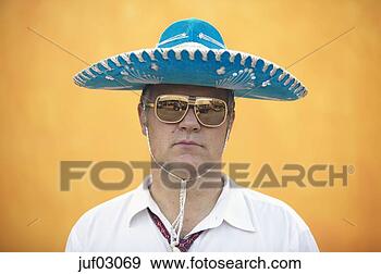 Stock Photograph - businessman wearing 
sunglasses and 
sombrero. fotosearch 
- search stock 
photos, pictures, 
images, and photo 
clipart