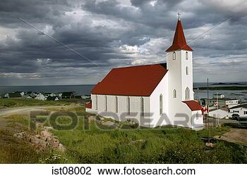 Stock Photo - church in village 
in nova scotia. 
fotosearch - search 
stock photos, 
pictures, images, 
and photo clipart