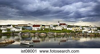 Stock Photography - clouds over village 
in nova scotia. 
fotosearch - search 
stock photos, 
pictures, images, 
and photo clipart