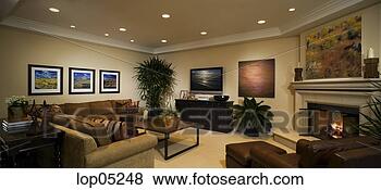 Stock Photo - contemporary living 
room with artwork. 
fotosearch - search 
stock photos, 
pictures, images, 
and photo clipart