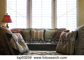 Stock Photograph - decorated living 
room. fotosearch 
- search stock 
photos, pictures, 
images, and photo 
clipart