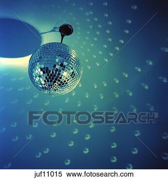 Stock Image - disco ball reflecting 
on ceiling. fotosearch 
- search stock 
photos, pictures, 
images, and photo 
clipart