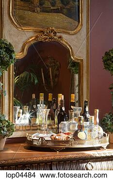 Stock Photo - elegant bar with 
serving tray. 
fotosearch - search 
stock photos, 
pictures, images, 
and photo clipart