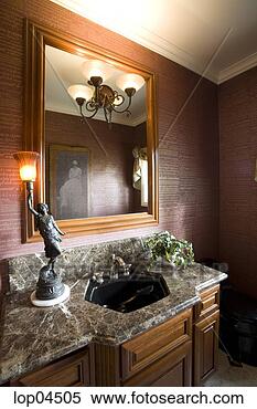 Stock Image - elegantly designed 
bathroom vanity. 
fotosearch - search 
stock photos, 
pictures, images, 
and photo clipart