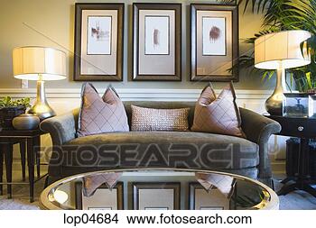 Stock Photo - glamorous feminine 
living room. fotosearch 
- search stock 
photos, pictures, 
images, and photo 
clipart