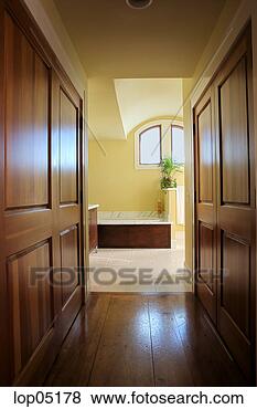 Stock Photo - hallway to master 
bathroom. fotosearch 
- search stock 
photos, pictures, 
images, and photo 
clipart