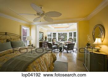 Master Bedroom with Sun Room