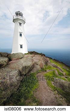 Stock Photo - lighthouse on 
rocky coastline 
in nova scotia. 
fotosearch - search 
stock photos, 
pictures, images, 
and photo clipart