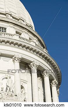 Stock Photography - low angle view 
of domed building. 
fotosearch - search 
stock photos, 
pictures, images, 
and photo clipart