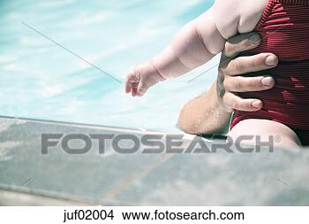 Stock Photo - man helping baby 
swim. fotosearch 
- search stock 
photos, pictures, 
images, and photo 
clipart