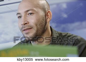 Stock Image - man's face. fotosearch 
- search stock 
photos, pictures, 
images, and photo 
clipart