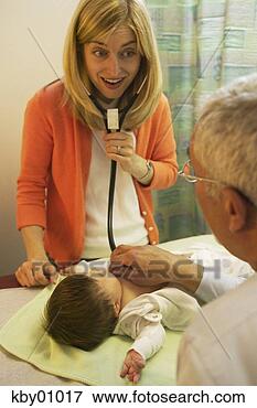 Picture - mother listening 
to newborn's heartbeat. 
fotosearch - search 
stock photos, 
pictures, images, 
and photo clipart