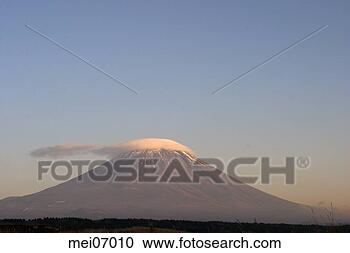 Stock Photography - mountain in distance, 
mt fuji, japan. 
fotosearch - search 
stock photos, 
pictures, images, 
and photo clipart