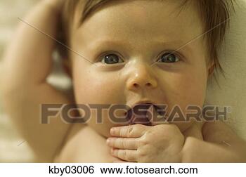 Stock Photo - newborn laughing. 
fotosearch - search 
stock photos, 
pictures, images, 
and photo clipart
