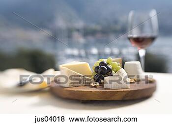 Stock Photo - platter of cheese, 
fruit and nuts. 
fotosearch - search 
stock photos, 
pictures, images, 
and photo clipart