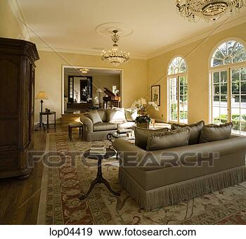 Stock Photograph - small sitting 
area with floral 
print furniture. 
fotosearch - search 
stock photos, 
pictures, images, 
and photo clipart