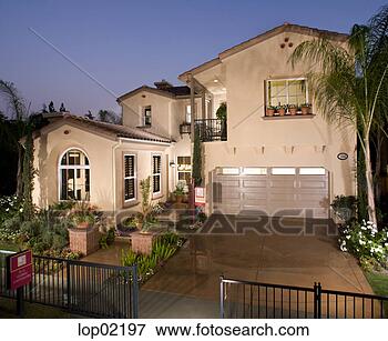 Picture - suburban house. 
fotosearch - search 
stock photos, 
pictures, images, 
and photo clipart
