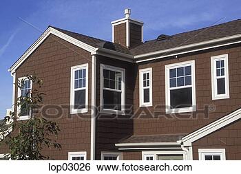 Stock Photo - suburban house. 
fotosearch - search 
stock photos, 
pictures, images, 
and photo clipart
