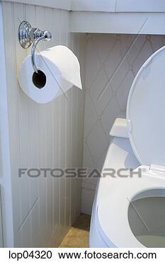 Stock Photography - toilet paper next 
to open toilet. 
fotosearch - search 
stock photos, 
pictures, images, 
and photo clipart