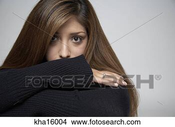 Stock Photo - woman resting 
head on hands. 
fotosearch - search 
stock photos, 
pictures, images, 
and photo clipart