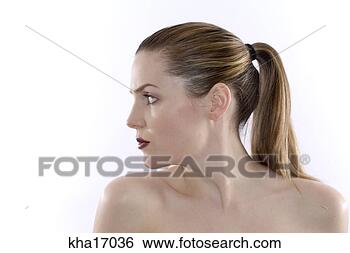 Stock Photo - woman’s profile. 
fotosearch - search 
stock photos, 
pictures, images, 
and photo clipart