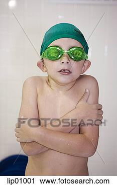 Stock Photography - young boy wet 
and shivering. 
fotosearch - search 
stock photos, 
pictures, images, 
and photo clipart