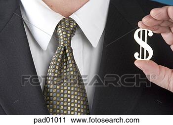 Stock Photography - businessman holding 
golden dollar 
sign. fotosearch 
- search stock 
photos, pictures, 
images, and photo 
clipart