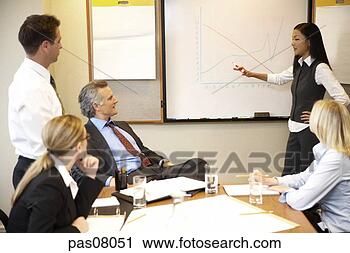 Stock Photography - businesspeople 
in a meeting. 
fotosearch - search 
stock photos, 
pictures, images, 
and photo clipart