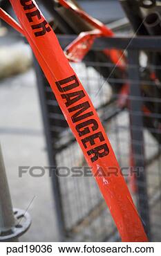 Stock Photo - close-up of danger 
tape. fotosearch 
- search stock 
photos, pictures, 
images, and photo 
clipart