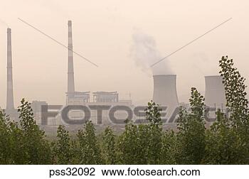 Stock Photo - factory with smoke 
stacks. fotosearch 
- search stock 
photos, pictures, 
images, and photo 
clipart