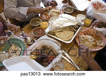 Stock Photo - people eating 
take-out food. 
fotosearch - search 
stock photos, 
pictures, images, 
and photo clipart