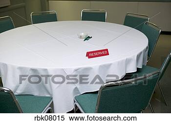Stock Image - table with reserved 
sign. fotosearch 
- search stock 
photos, pictures, 
images, and photo 
clipart