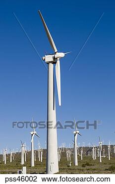 Stock Photo - wind turbines 
in rural field. 
fotosearch - search 
stock photos, 
pictures, images, 
and photo clipart