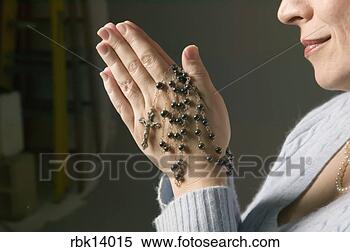 Stock Image - woman praying 
with rosary beads. 
fotosearch - search 
stock photos, 
pictures, images, 
and photo clipart