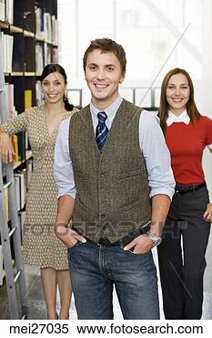 Stock Image - young businesspeople 
in office. fotosearch 
- search stock 
photos, pictures, 
images, and photo 
clipart