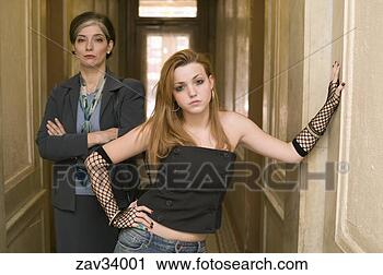 Stock Photography - angry teenage 
girl and annoyed 
mother. fotosearch 
- search stock 
photos, pictures, 
images, and photo 
clipart